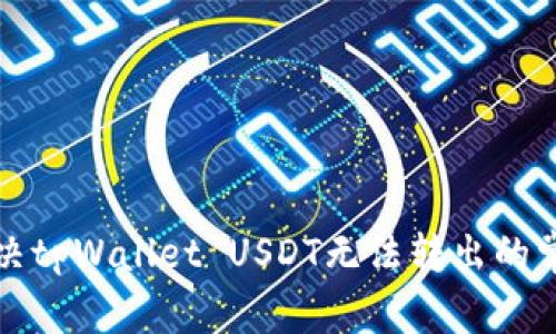 如何解决tpWallet USDT无法转出的常见问题