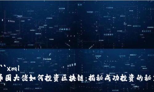```xml
币圈大佬如何投资区块链：揭秘成功投资的秘笈