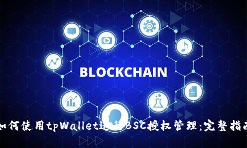 如何使用tpWallet进行BSC授权管理：完整指南