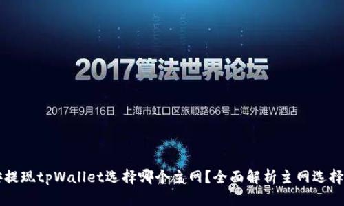 币安提现tpWallet选择哪个主网？全面解析主网选择攻略